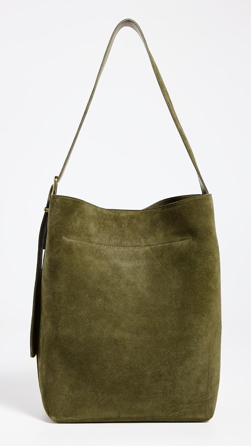 Essential Suede Bucket Tote for Women
